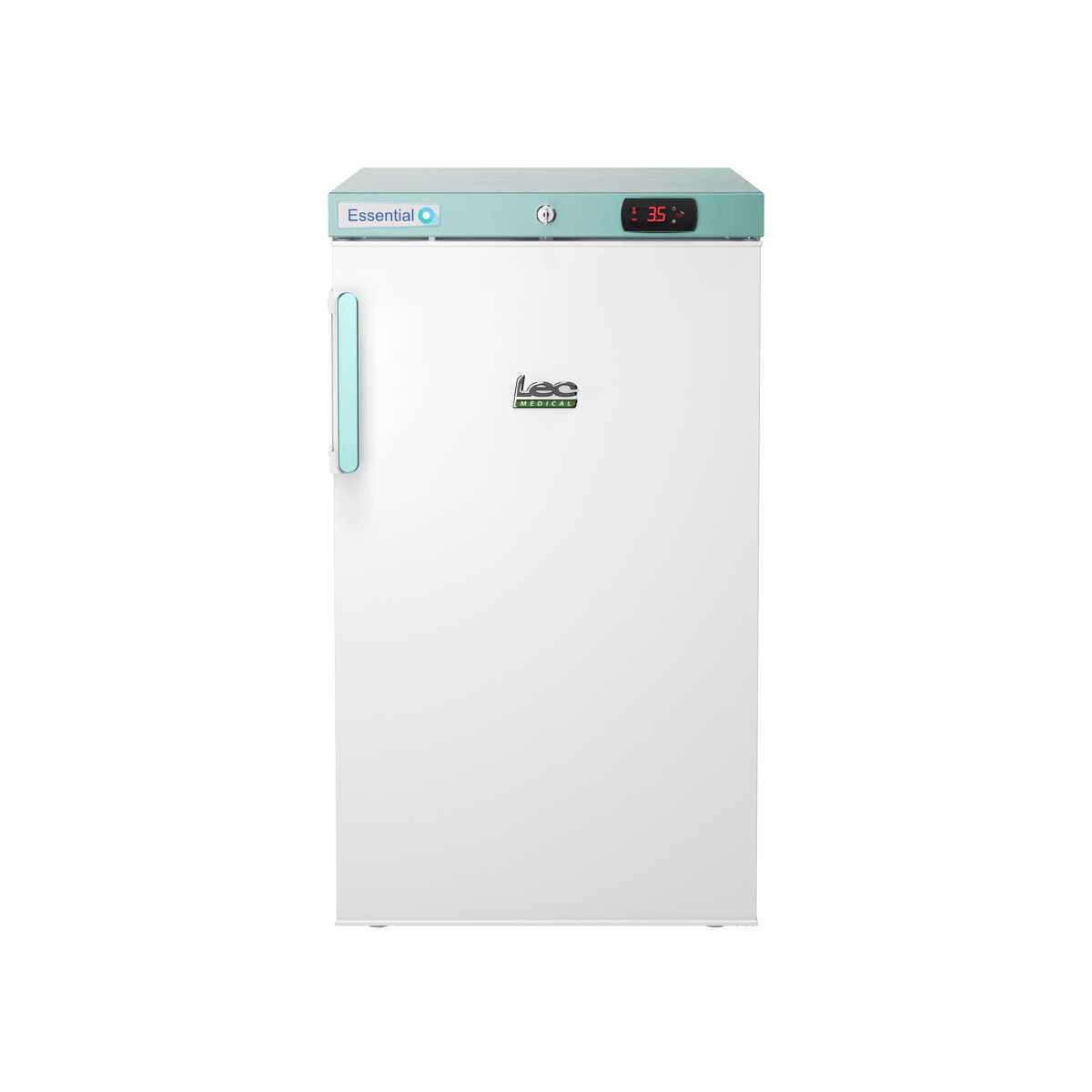 LEC Pharmacy Essential Fridge PESR120DC | 120L Under Counter Medical Refrigerator | 475W x 845H x 595D