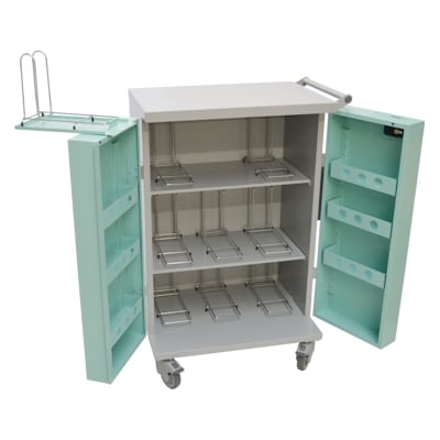 MDS Trolley 9 Rack (TRO008) 705W x 1095H x 490D