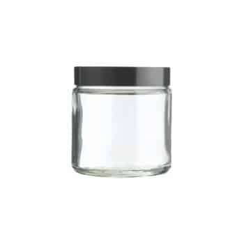 Clear Glass Ointment Jars (pre-capped)