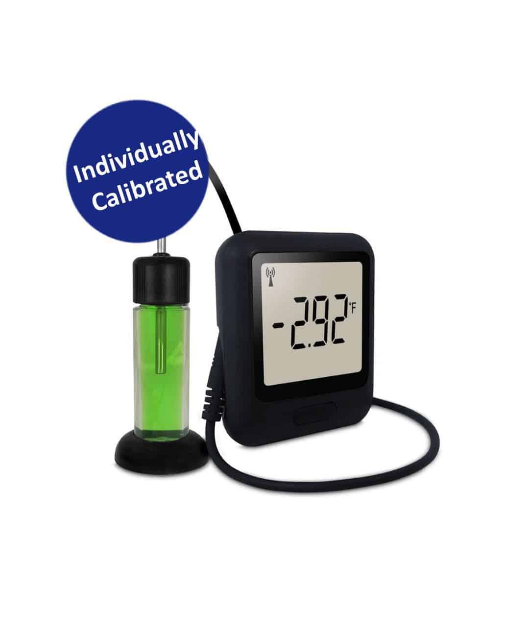 Calibrated WiFi Temperature Data Logger with Glycol Probe (LOGW-004C) -40 to 125°C (-40 to 257°F)