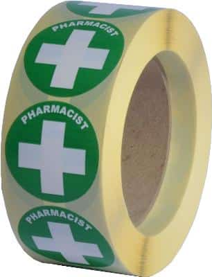 Prescription Alert Sticker – Pharmacist