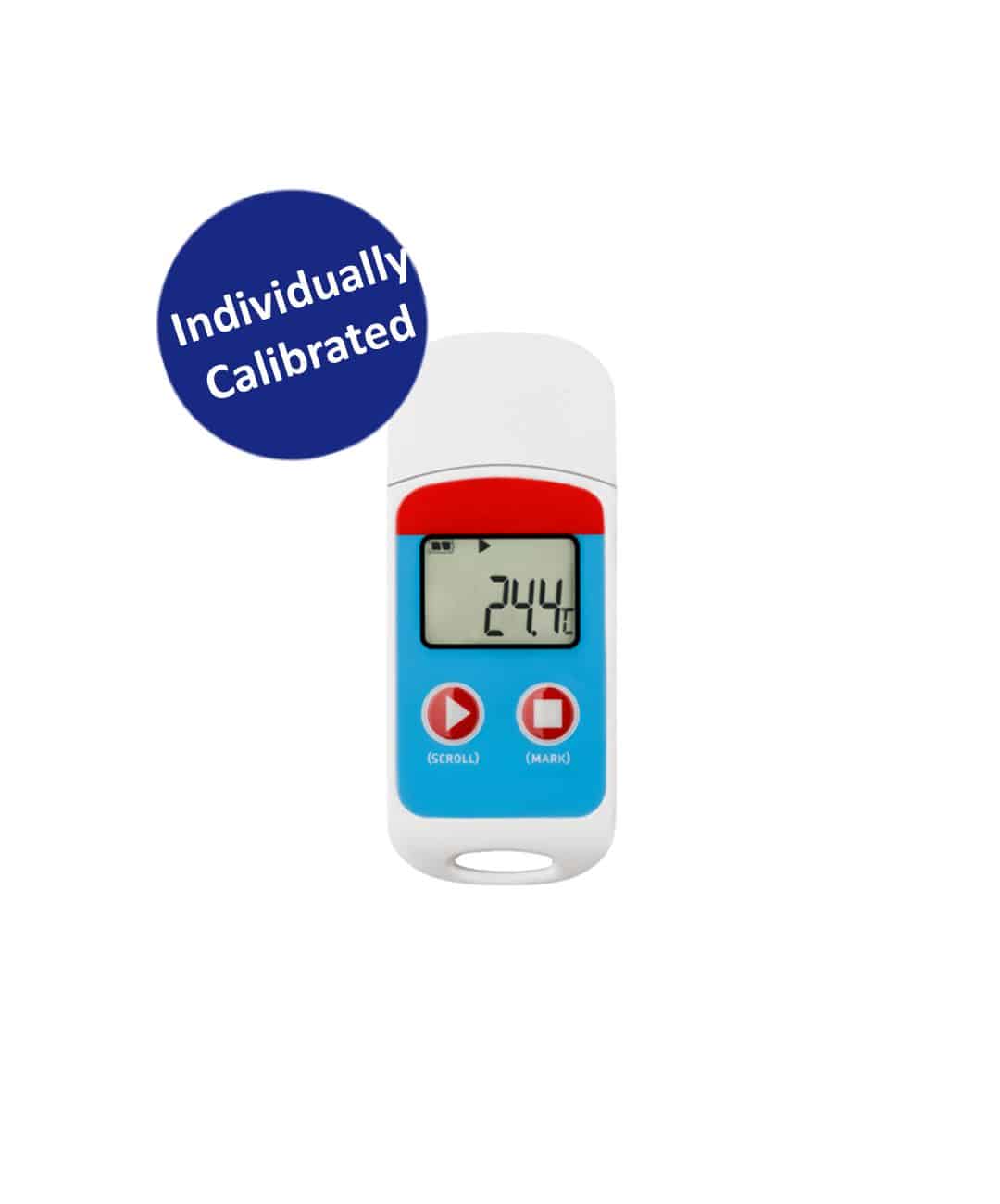 Calibrated USB Temperature Data Logger with LCD Display (TEMP002C) -30°C to +70°C