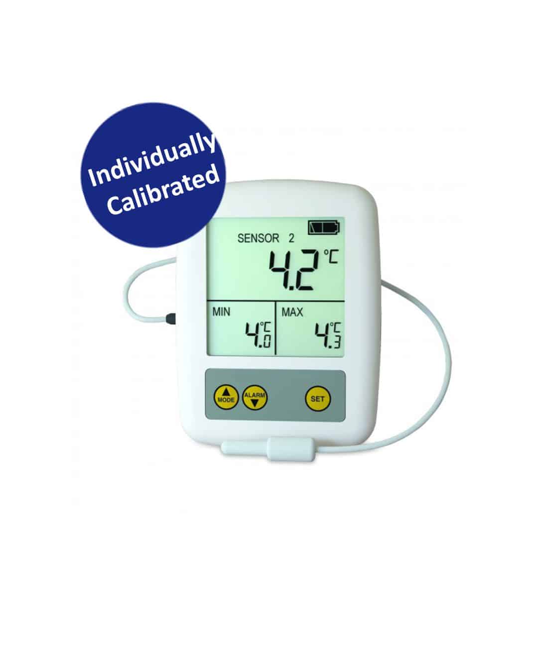 Calibrated Single Probe Max/Min Thermometer (TMM107C)