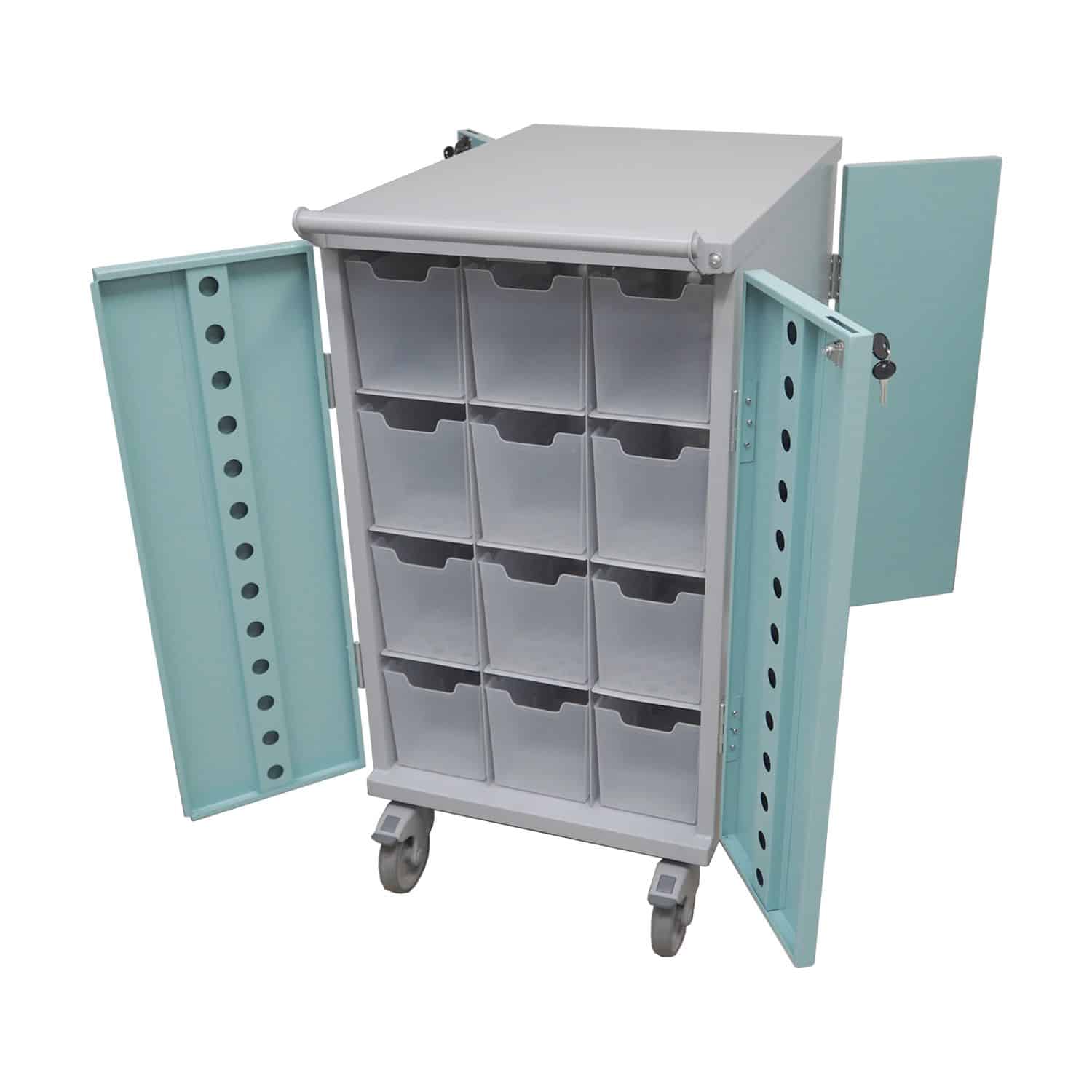 Original Packaging 24/48 Compartment Trolley (TRO010) 535W x 1035H x 870D