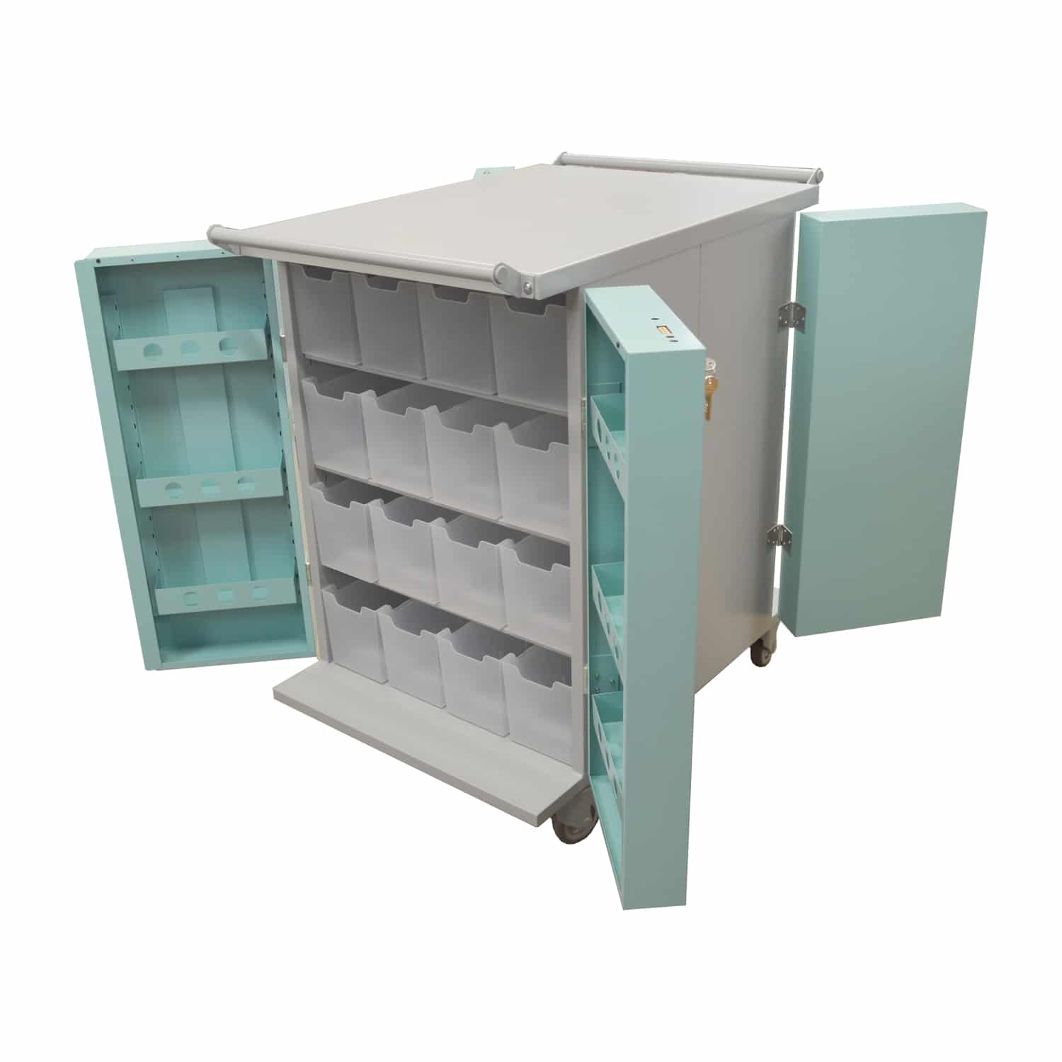 Original Packaging 32/64 Compartment Trolley Large (TRO011) 673W x 1095H x 1005D
