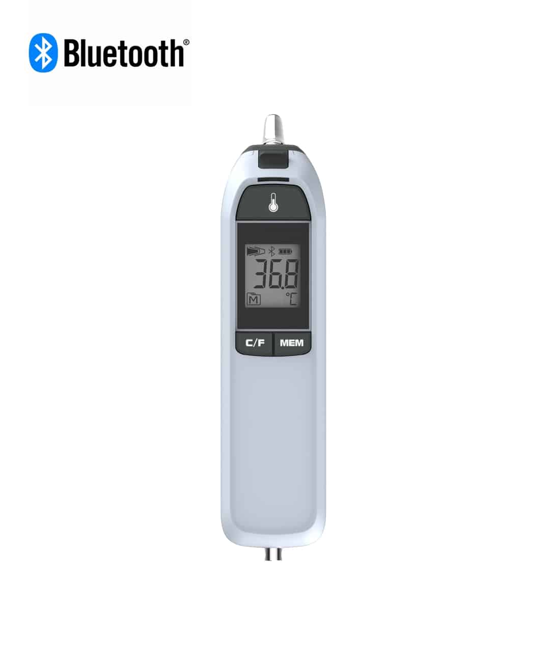 Clinical Grade Tympanic Thermometer with Bluetooth (RTP010BT)