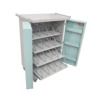 MDS Trolley - SureMed Compatible (TRO012) 860W x 1152H x 525D - open
