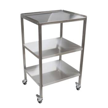 Trolley with 3 shelves