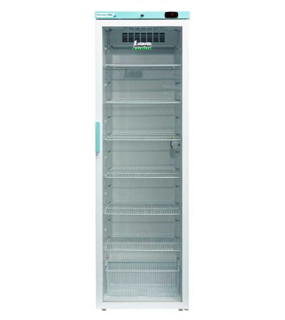 LEC PPGR400BT 394 litre pharmacy fridge with lock alarm and Bluetooth