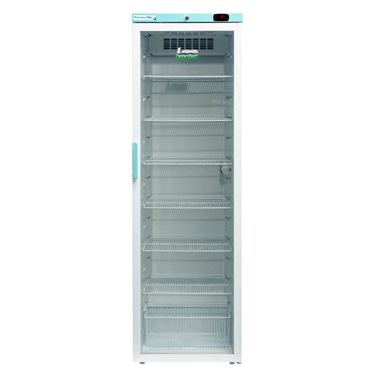LEC Pharmacy Plus Fridge PPGR4000BT | 394L Freestanding Medical Refrigerator | 595W x 1925H x 600D