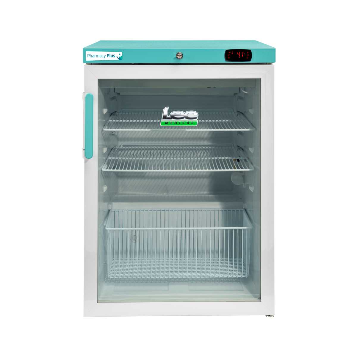 LEC Pharmacy Plus Fridge PPGR158BT | 158L Countertop Medical Refrigerator | 595W x 850H x 600D