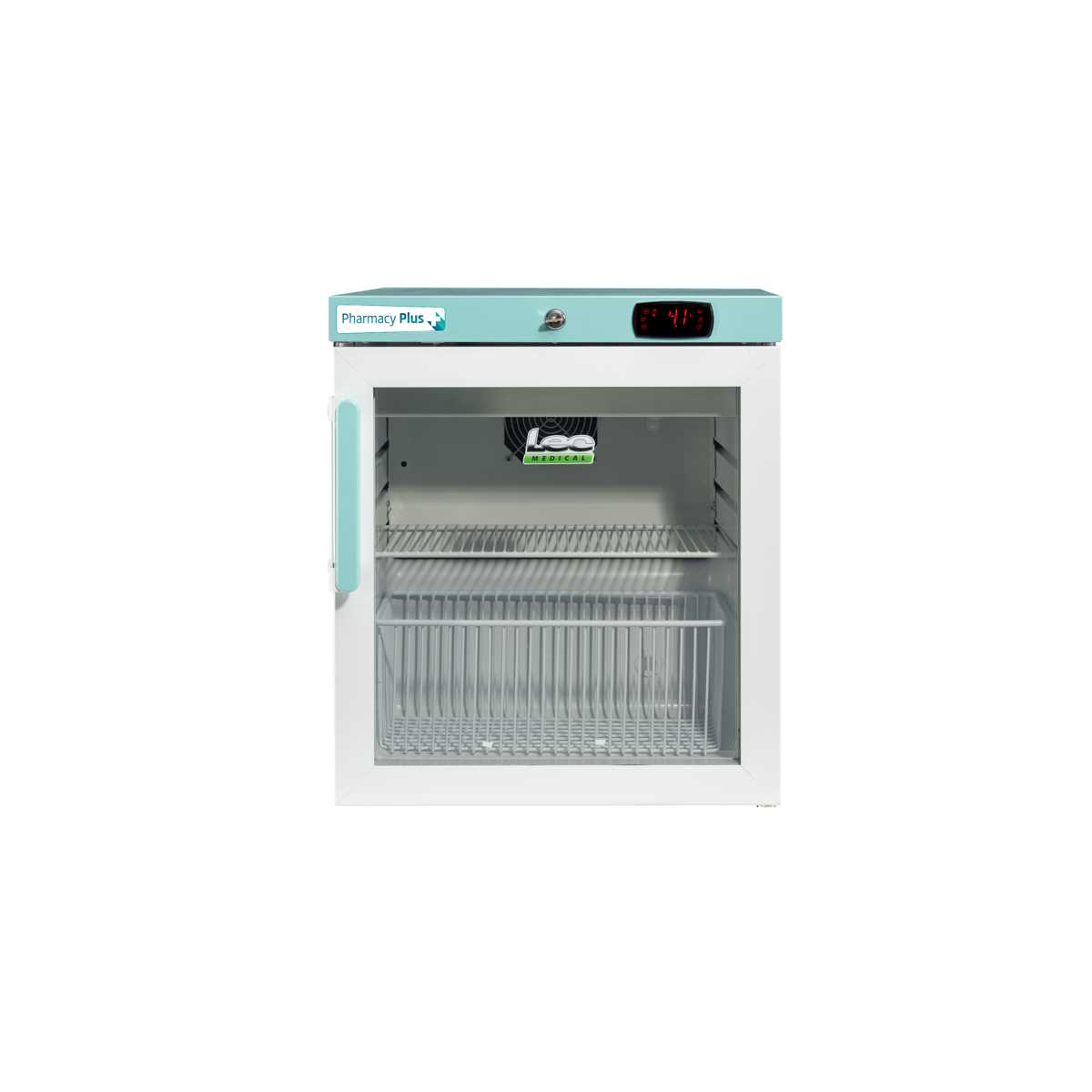 LEC Pharmacy Plus Fridge PPGR47DC-UK | 47L Countertop Medical Refrigerator | 475W x 565H x 445D