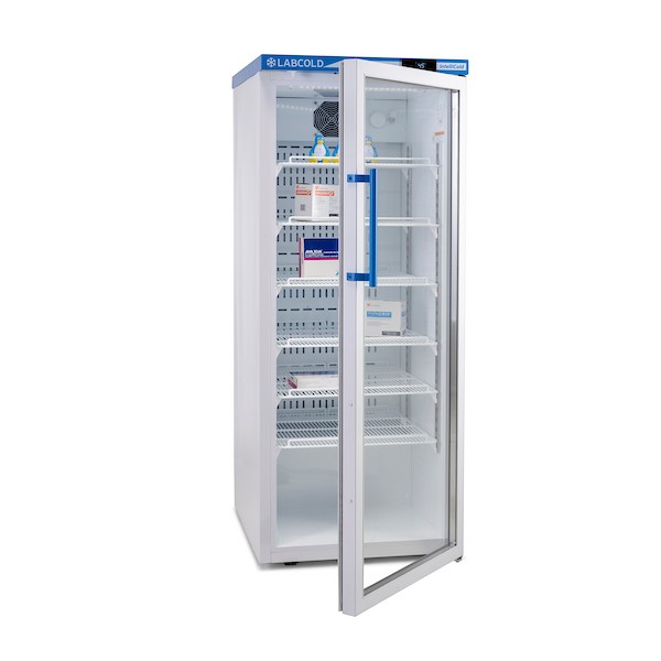 Labcold Intellicold Pharmacy Fridge RLDG1024 | 340L Free Standing Medical Refrigerator | W600 x H1510 x D700